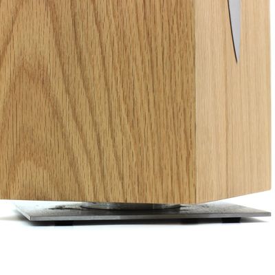 Holzferrit Magnet 360 Drehbares Messer Blockhalter Rack mit magnetischen Ständen-Walnuss