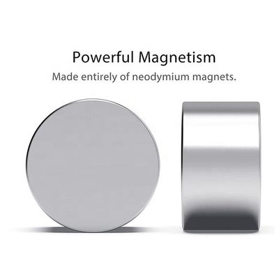Superstarker großer runder Magnet mit Nickelbeschichtung- Dauerneodymmagnete