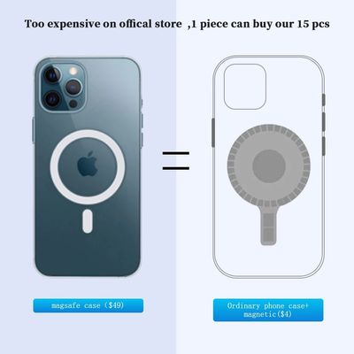 Telefongehäuse Starker Magnet für drahtlose Ladung