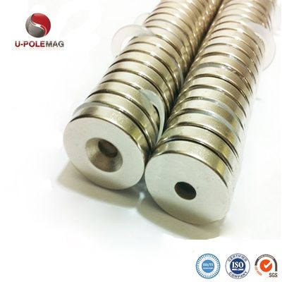 Rare Earth Hohlkreisscheibenmagnet N52 mit Countersunk Hole 10 und ±10% Toleranz