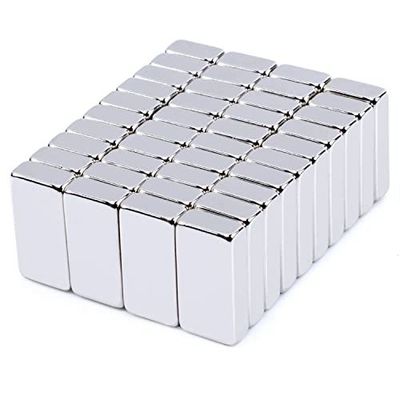 Maßgeschneiderte starke Neodym-Block-Magnete 20mm X 10mm X 2mm Magnet mit Toleranz ± 1%