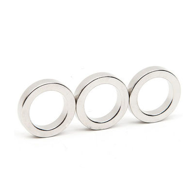 Permanente Neodym-N42-Ringmagnete, mit Silberbeschichtung für Industriezwecke