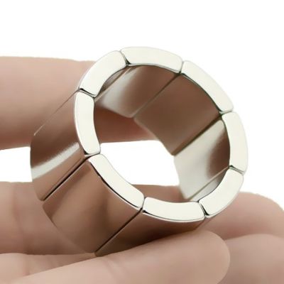 Hochwertiger Ndfeb-Gegensunkener Magnet Neodym-Bogenmagnete mit ISO9001 2000-Zusicherung