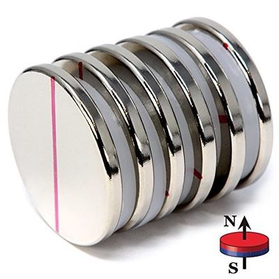 Genaue Toleranz von /-0,1mm N38 doppelseitiger Neodym-Disc-Magnet für die Verpackung Geschenk-Box