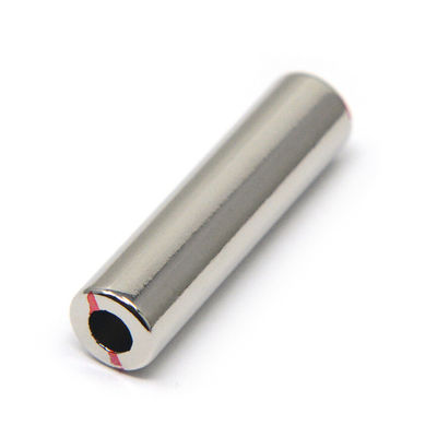Schneidedienst Maßgeschneiderter Permanenter axial diametral magnetisierter N52 Neodym-Magnet-Hohlzylinder