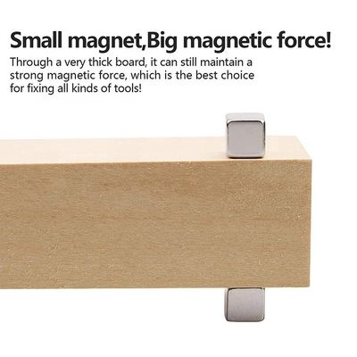Maximale Arbeitstemperatur 80 Grad N35 Kubik Neodym-Magnete Starke Seltenerdmagnete