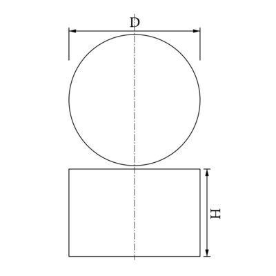 Nickelbeschichteter Neodym-Disc-Magnet N52 10 mm x 2 mm für optimale industrielle Leistung