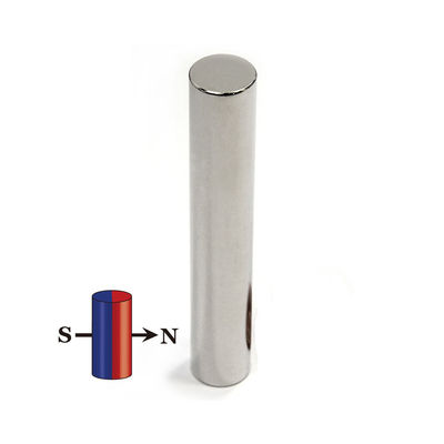 Diametral magnetisierter Zylindermagnet mit NiCuNi-Beschichtung für industrielle Anwendungen