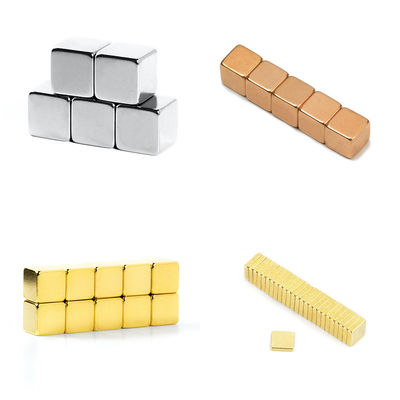 Nickelbeschichtete N52 Neodym-Magnetplatte 1 mm x 1 mm mit Epoxybeschichtung und ±1% Toleranz