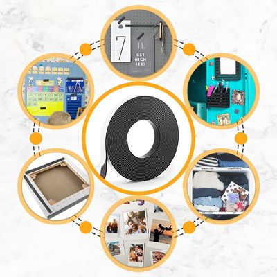Flexible Streifenmagnete mit 3M-Klebstoff-Top-Notch-Signal- und Display-Lösung