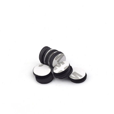 DIY Handwerk Multifunktionales benutzerdefiniertes Logo Dia20 2mm Runder Gummi-Magnet mit Klebstoff
