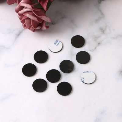 DIY Handwerk Multifunktionales benutzerdefiniertes Logo Dia20 2mm Runder Gummi-Magnet mit Klebstoff