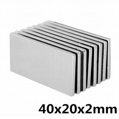 Maximale Arbeitstemperatur 80°C N52 Neodymmagnete mit Ni-Beschichtung 50 x 25 x 15 mm