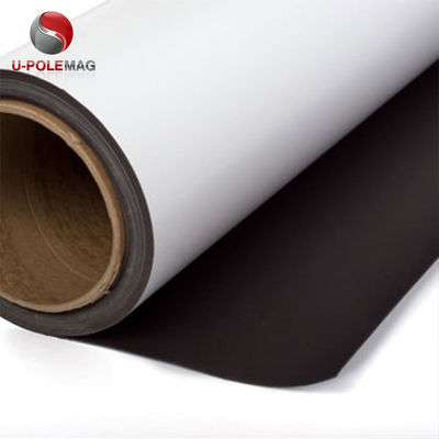 Kautschukmagnetrolle Weißes PVC/permanente Magnetplattenrolle/Material der Magnetrolle