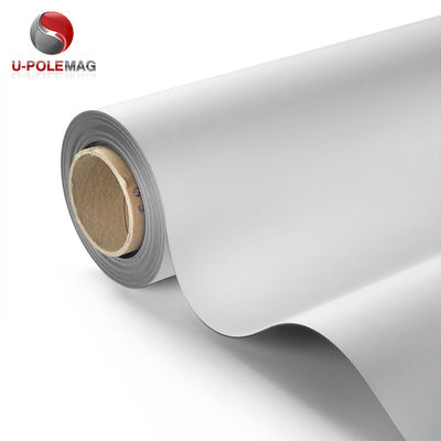 Kautschukmagnetrolle Weißes PVC/permanente Magnetplattenrolle/Material der Magnetrolle