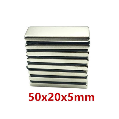 Permanente Neodym-Stabmagnete Seltenerd-NdFeB-Magneten doppelseitig 35 x 20 x 5 mm