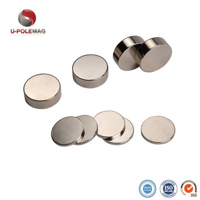 Mini Rund Neodymium Disc Magnet D10 N35 N52 Goldbeschichtung für die Schneideffizienz