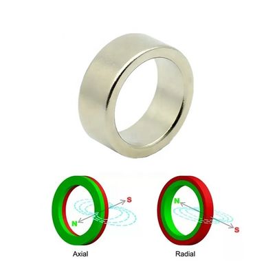 N40 Uni Pole Radialorientierte Ringröhre Neodym-Magnet mit ±0,05 mm Toleranz
