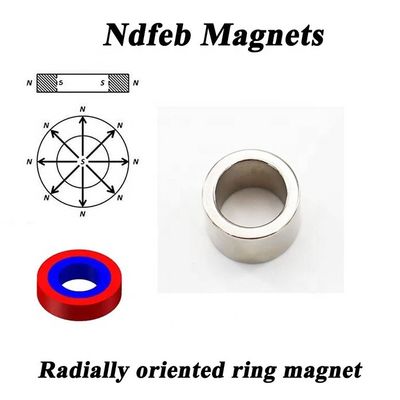 N40 Uni Pole Radialorientierte Ringröhre Neodym-Magnet mit ±0,05 mm Toleranz