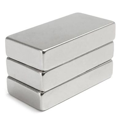 Vielseitige Neodym-Rechteckmagnete mit dauerhafter Festigkeit und Nickelbeschichtung