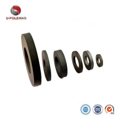 Maßgeschneiderter Y35 Ferritmagnet Diametral magnetisierter Ring für professionelle Lautsprecher