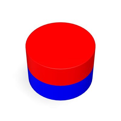 Neodym-Magnetring D25 T3 Scheibenröhre Magnet Permanenter Magnetismus Richtungsdicke