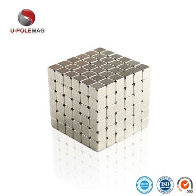 ISO14001 2004 NdFeB-Klasse N52 Kubusmagnet für Seltene Erden Permanenter Neodymmagnet