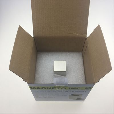 ISO14001 2004 NdFeB-Klasse N52 Kubusmagnet für Seltene Erden Permanenter Neodymmagnet