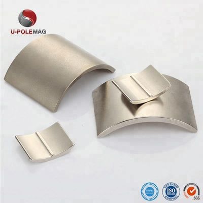 45SH Bogen-Permanenter Magnet für Gleichstrommotorteile Anpassungsegment Neodymmagnet